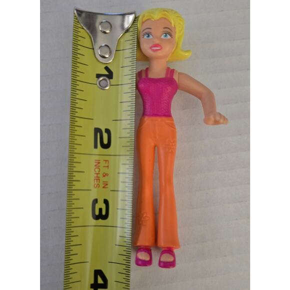 2006 McDonald's Happy Meal Blonde Polly Pocket Doll - Picture 9 of 9